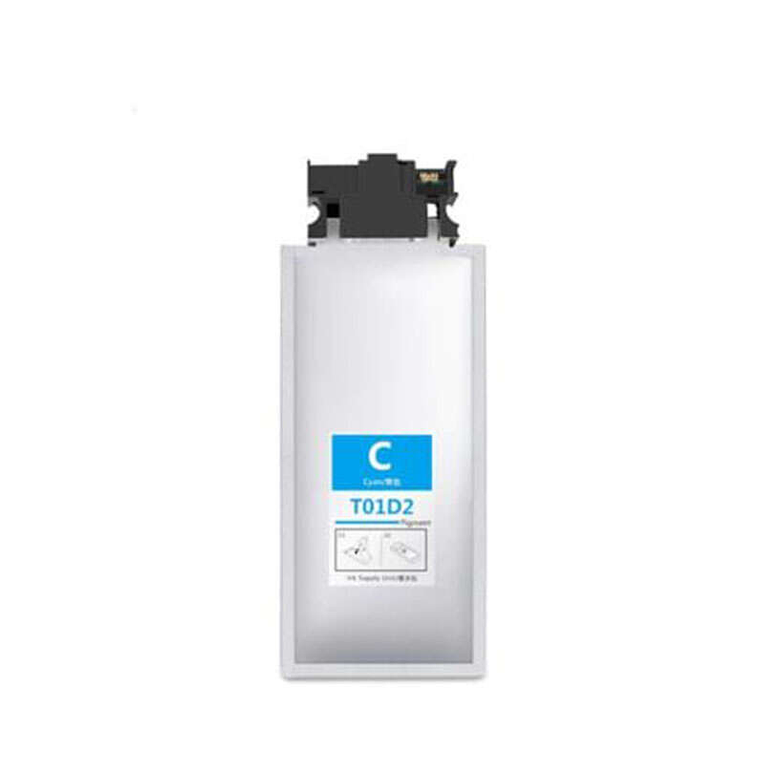 Epson T01D2/T01C2 Cyan Cartucho de Tinta Pigmentada Generico - Reemplaza C13T01D200/C13T01C200 1