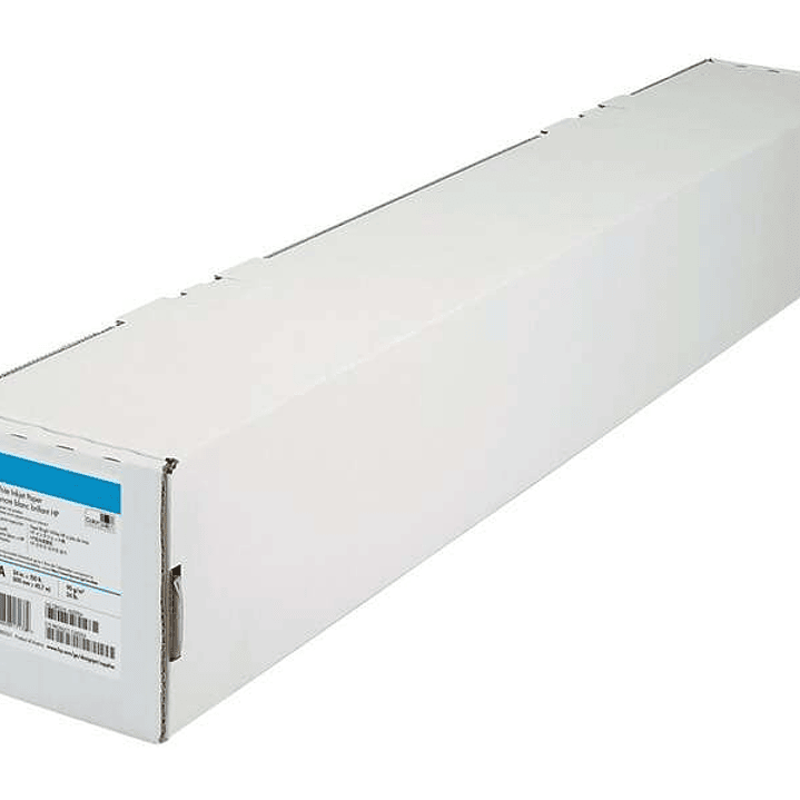 HP Bobina de Papel para Plotter - Blanco Brillante para Inyeccion de Tinta - 610mm x 45.7m - 90gr 1