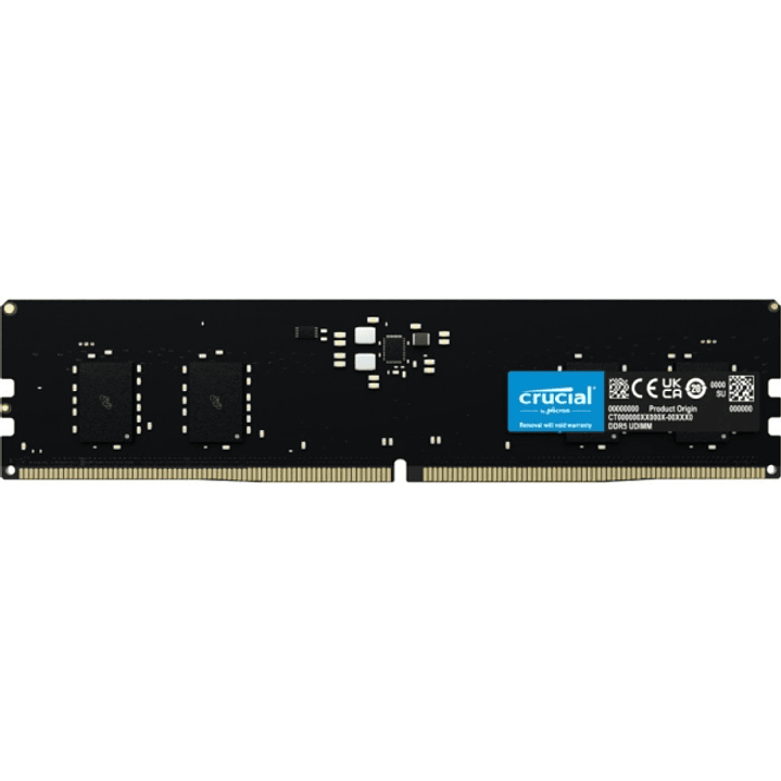 Crucial Memoria RAM DDR5 8GB 5600MHz CL46 DIMM 1