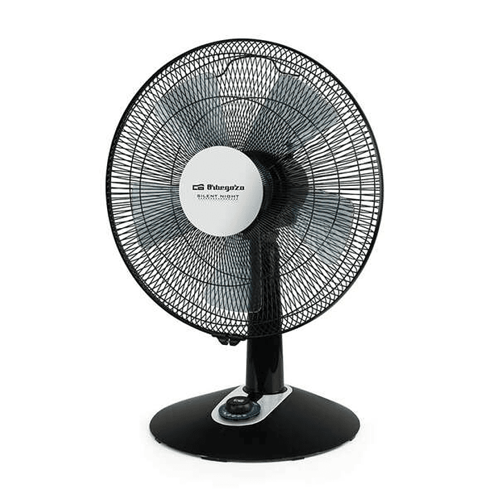 Orbegozo TF 0149 Ventilador de Sobremesa Elegante y Potente - Potencia de 60W - 2 Velocidades + Turbo + Silent - Diametro de 40cm - Oscilacion Automat 1