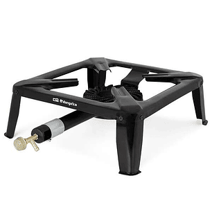 Orbegozo FO 6000 Hornillo a Gas para Paellas al Aire Libre - Potente Quemador de Hierro Fundido - Resistente Cuerpo de Acero Esmaltado - Compacto y Fa