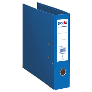 Dohe Archivador Ecofile - 320mm - Carton Rigido Forrado con Papel Offset Impreso - Ollao, Rado, Tarjetero Adhesivo - Cantonera Larga Metalica - Mecani