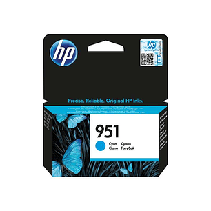 HP 951 Cyan Cartucho de Tinta Original - CN050AE