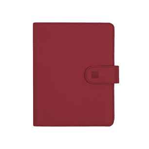 Finocam Open Troya Agenda Organizador - Anual 2026 - Formato 500 - 165x40x210mm - Semana Vista en Vertical - Color Burdeos