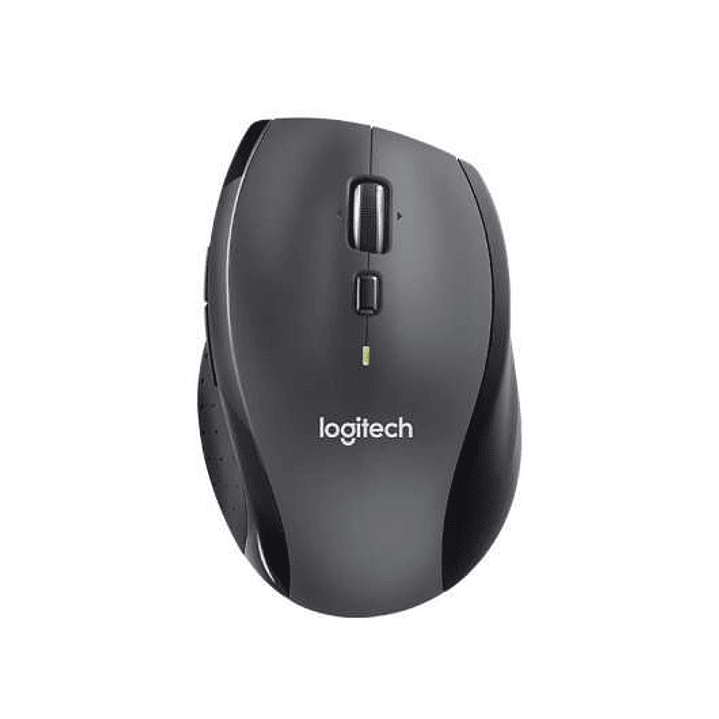 Logitech M705 Marathon Raton Laser Inalambrico 1000dpi - 7 Botones - Uso Diestro - Color Gris 1
