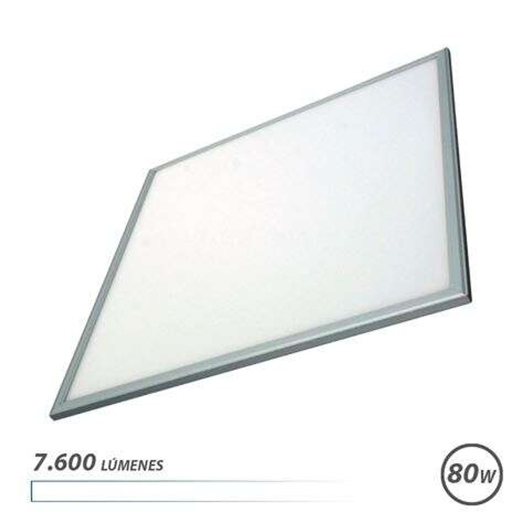 Elbat Panel LED 60x60 80W 7600LM - Luz Blanca - Alto Brillo - Ahorro de Energia - Facil Instalacion 1