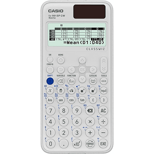 Casio Iberia Classwiz FX-991 SP Calculadora Cientifica Pantalla LCD 12 Digitos - Mas de 560 Funciones - Tapa Protectora - Color Blanco
