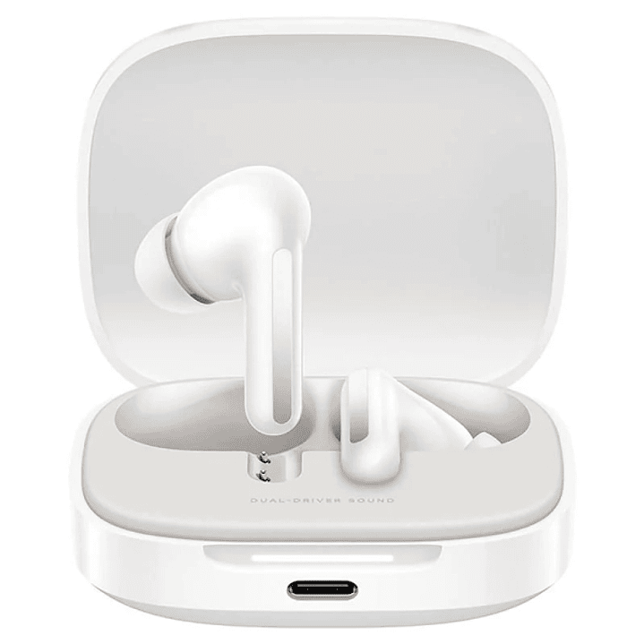Xiaomi Redmi Buds 6 Auriculares Bluetooth 5.4 - Microfono Integrado - Sonido Envolvente 360 - Cancelacion de Ruido Autonomia hasta 10h - Resistencia a 1