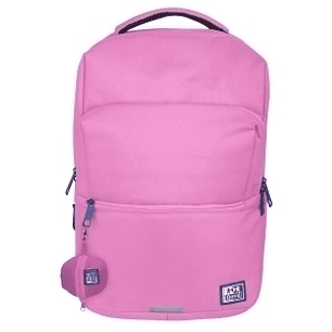Oxford B-Ready Mochila 28L - Tamaño 42x30x15cm - Bolsillo Acolchado - Asa Superior - Funda para Lluvia - Poliester Reciclado RPET - Color Rosa