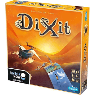 Dixit Classic Juego de Tablero - Tematica Abstracta - De 3 a 6 Jugadores - A partir de 8 Años - Duracion 30min. aprox.