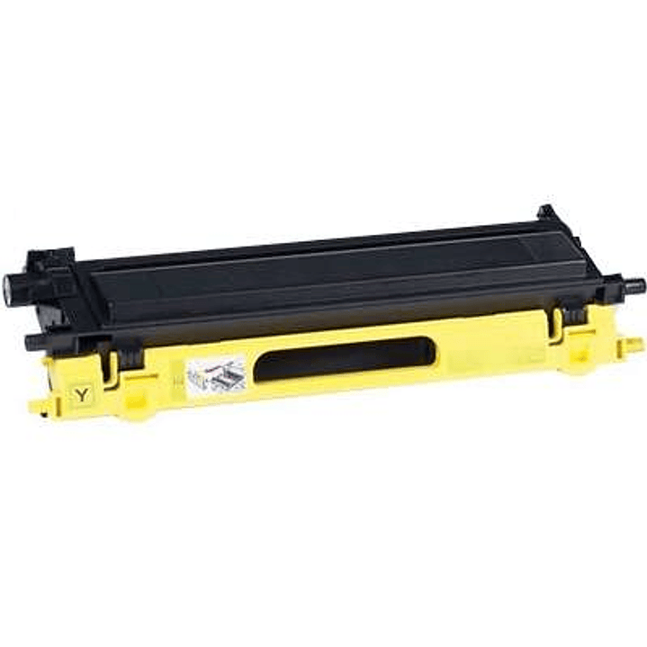 Brother TN135/TN130 Amarillo Cartucho de Toner Generico - Reemplaza TN135Y/TN130Y 1