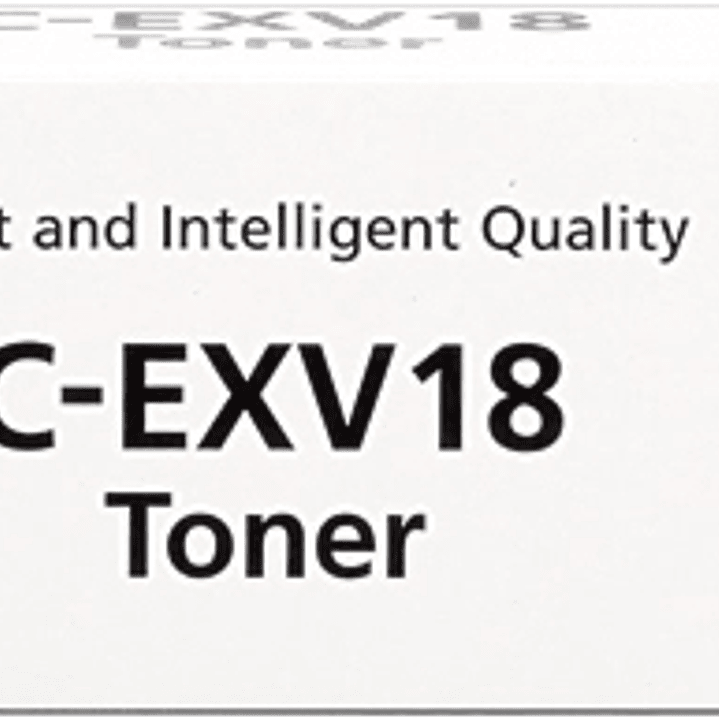 Canon CEXV18 Negro Cartucho de Toner Original - 0386B002 1