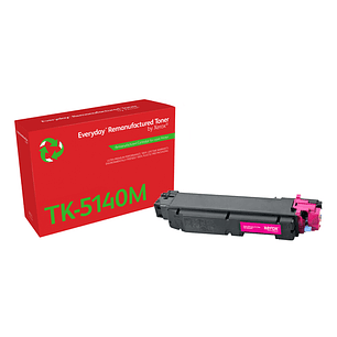 Xerox Everyday Kyocera TK5140 Magenta Cartucho de Toner Remanufacturado - Reemplaza 1T02NRBNL0/TK5140M