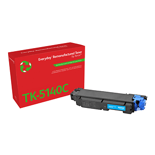 Xerox Everyday Kyocera TK5140 Cyan Cartucho de Toner Remanufacturado - Reemplaza 1T02NRCNL0/TK5140C