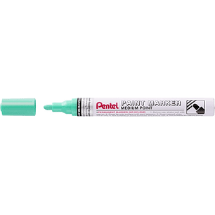 Pentel Paint Marker Marcador de Pintura - Punta Media 4.5mm - Permanente en todas las Superficies - Resistente a Luz y Agua - Cuerpo de Aluminio - Col