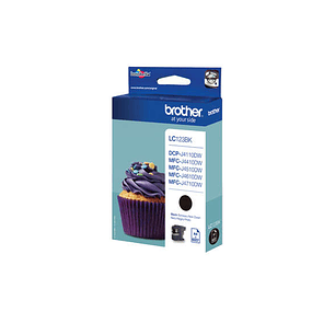 Brother LC123 Negro Cartucho de Tinta Original - LC123BKBP