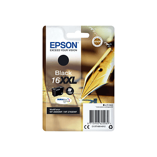 Epson T1681 (16XXL) Negro Cartucho de Tinta Original - C13T16814012