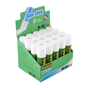 Scotch Barra de Pegamento Adhesivo Solido de 21gr - Color Transparente