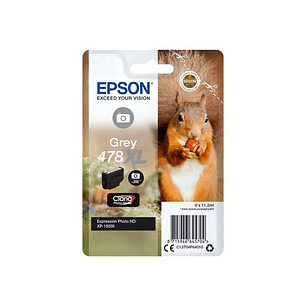 Epson 478XL Gris Cartucho de Tinta Original - C13T04F64010