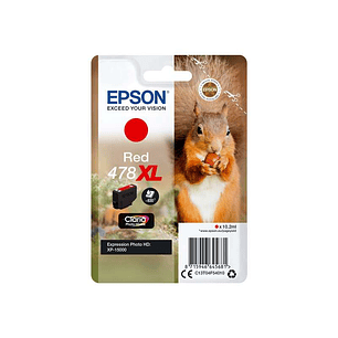 Epson 478XL Rojo Cartucho de Tinta Original - C13T04F54010