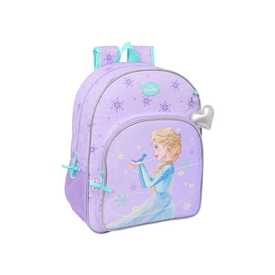Safta Frozen Spirit Mochila - Adaptable a Carro - Asa de Mano - 33x42x14cm - Color Lila
