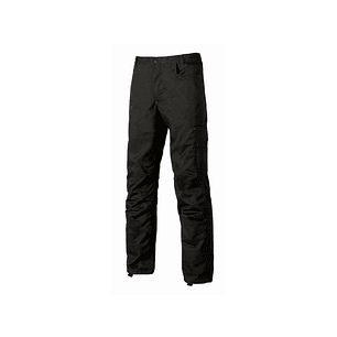 Upower Alfa Pantalon de Trabajo con Multiples Bolsillos - Talla 56 - Porta Martillo, Bolsillos para Rodilleras, Cintura Elastica, Proteccion DPI1 - Co