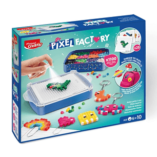Maped Pixel Factory - Kit de Creacion de Accesorios con Cuentas de Agua - Para Niños a partir de 6 Años
