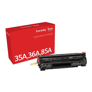 Xerox Everyday HP CE285A/CB435A/CB436A Negro Cartucho de Toner Generico - Reemplaza 85A/35A/36A