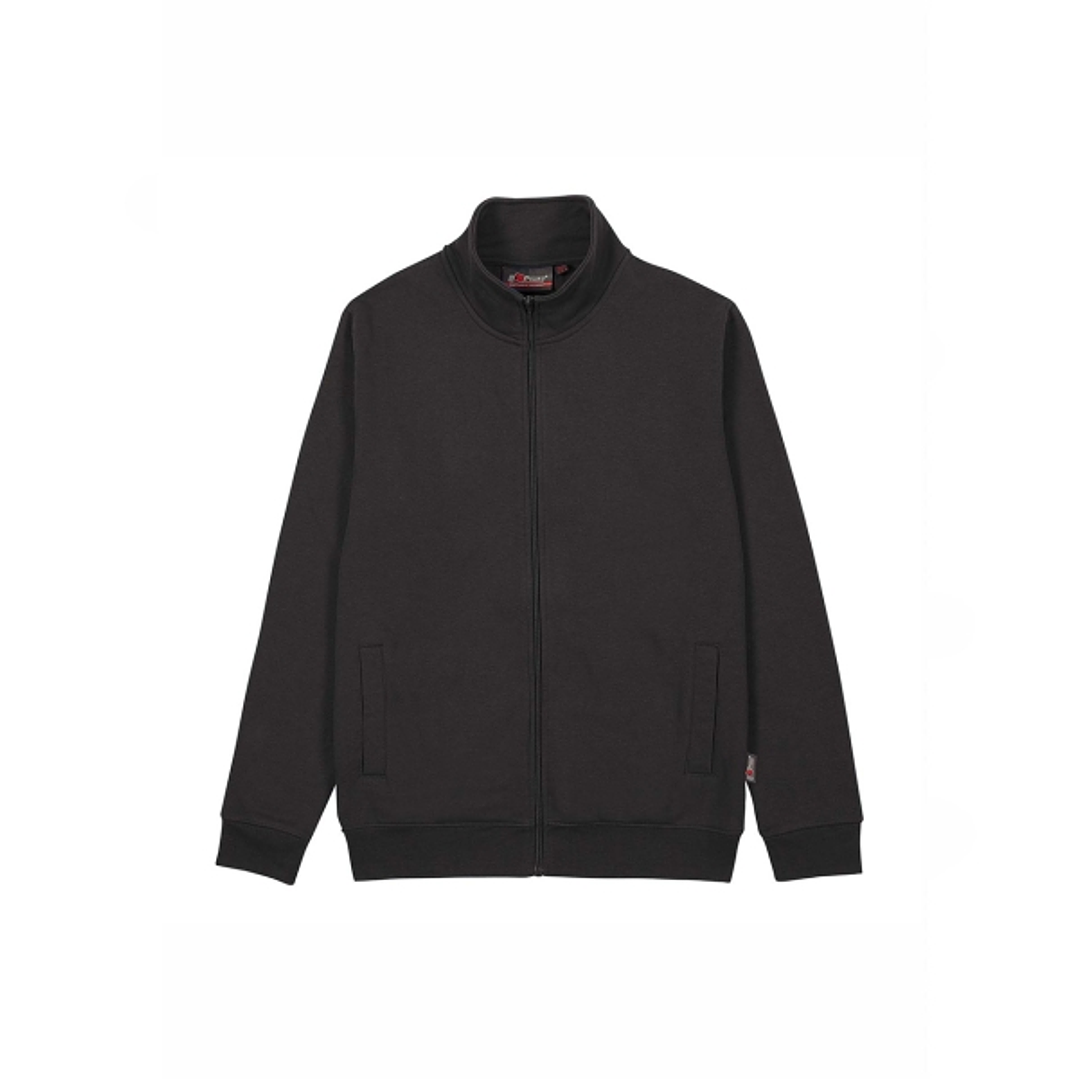 Upower Sotra Sudadera de Trabajo sin Capucha - Talla L - Polialgodon Perchado, Cremallera, Diseño Ergonomico, Puños y Dobladillo Elastico, Bolsillos L 1