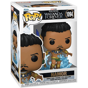 Funko Pop Marvel Black Panther Wakanda Forever Namor - Figura de Vinilo - Altura 9cm aprox.