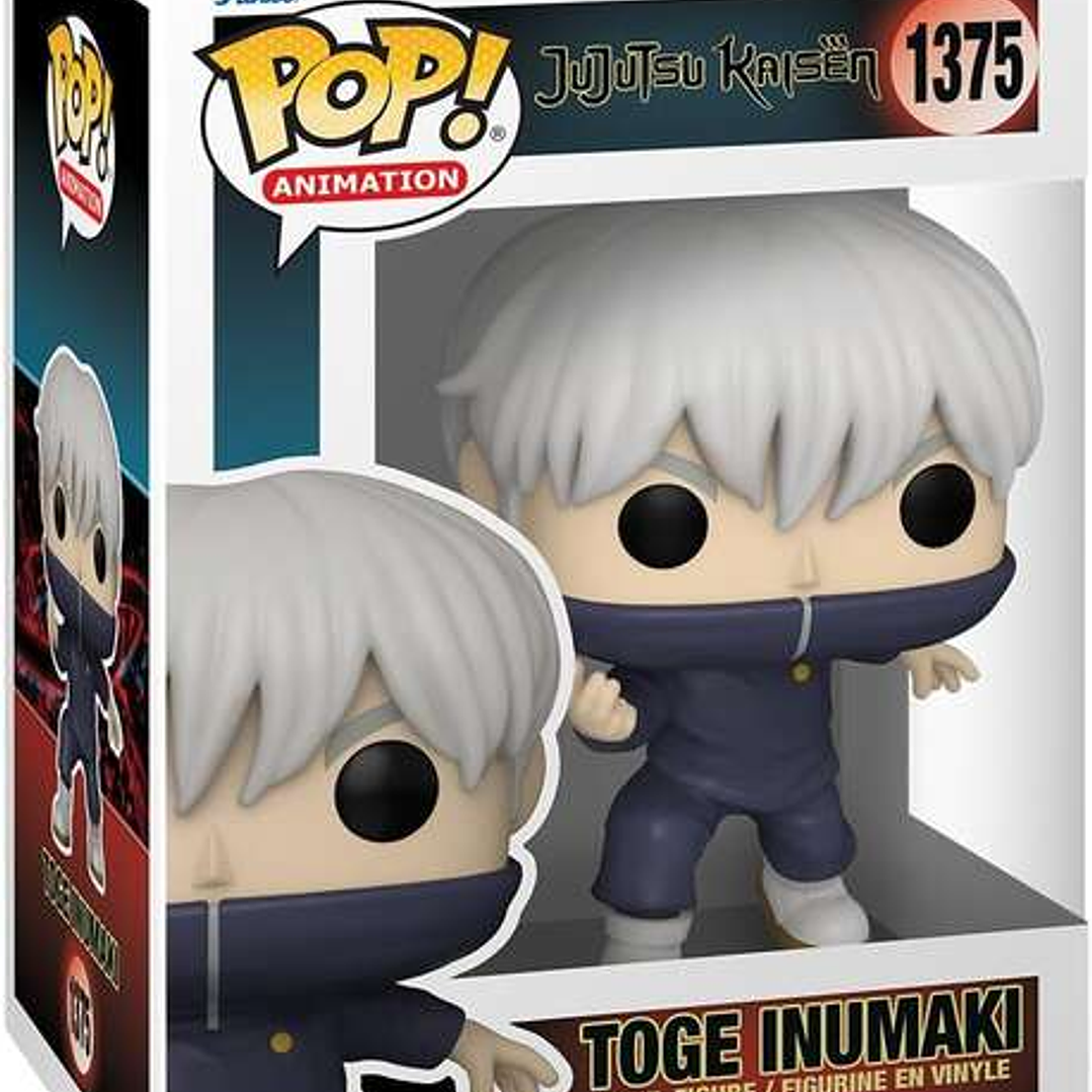 Funko Pop Animacion Jujutsu Kaisen Toge Inumaki con Opcion Chase - Figura de Vinilo - Altura 9.5cm aprox. 1