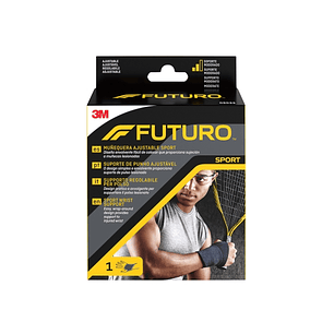 Futuro Sport Soporte para Mano - Ajustable (11.4 - 24.1cm) - Color Negro