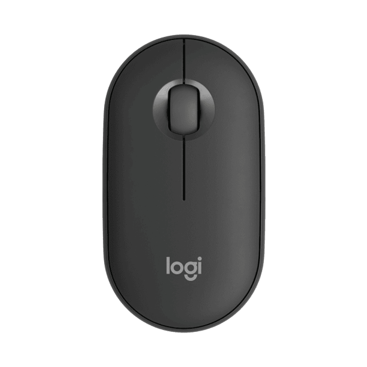 Logitech Pebble Mouse 2 M350s Raton Inalambrico USB 1000dpi - Multidispositivo - Uso Ambidiestro - Color Grafito 1