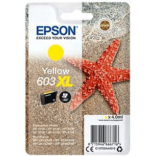 Epson 603XL Amarillo Cartucho de Tinta Original - C13T03A44010