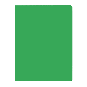 Elba Gio Pack de 50 Subcarpetas de Cartulina 230gr - Formato A4 - Ranura para Fastener - Color Verde Intenso