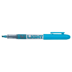 Pilot Rotulador Marcador V-Light - Punta Biselada 3.60mm - Trazo de 3.30mm - Color Azul