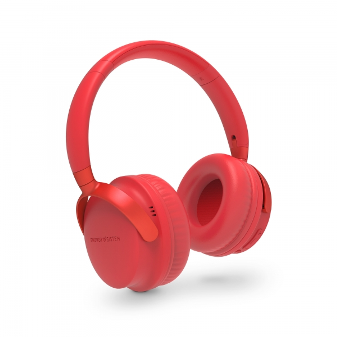 Energy Sistem Auriculares Bluetooth 5.1 - Diseño Plegable - 25h de Bateria - Graves Profundos - Microfono de Alta Calidad - Acabados Metalicos - Color 1