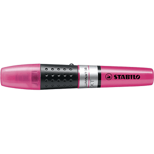 Stabilo Luminator Marcador Fluorescente - Mayor Suministro de Tinta - Zona de Agarre - Trazo entre 2 y 5mm - Color Rosa