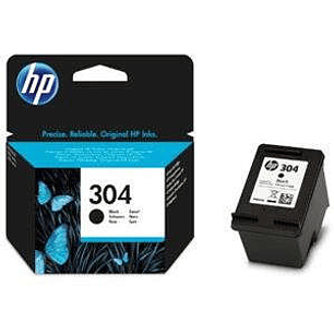 HP 304 Negro Cartucho de Tinta Original - N9K06AE