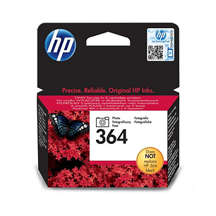 HP 364 Negro Photo Cartucho de Tinta Original - CB317EE
