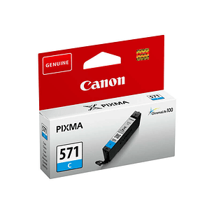 Canon CLI571 Cyan Cartucho de Tinta Original - 0386C001