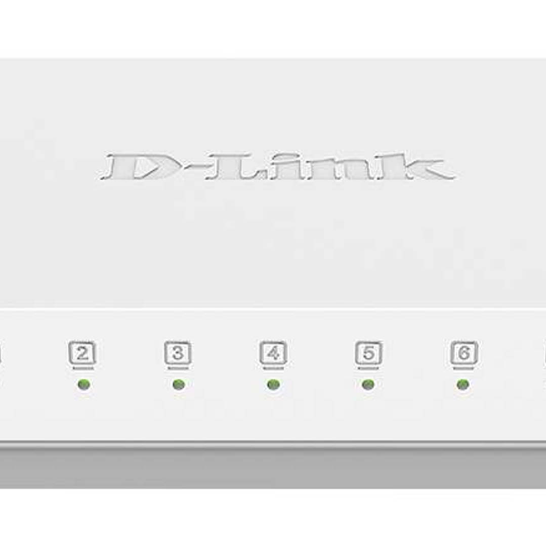D-Link Switch 8 Puertos Gigabit 10/100/1000 Mbps 1