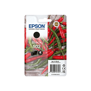 Epson 503 Negro Cartucho de Tinta Original - C13T09Q14010