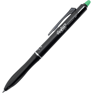 Pilot Frixion Ball Plus Boligrafo Borrable - Punta de 0.7mm y Trazo de 0.35mm - Recargables - 80% de Plastico Reclclado - Color Verde