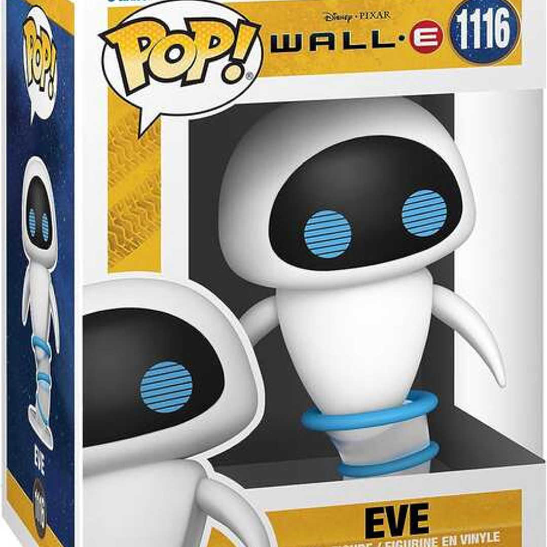 Funko Pop Disney Wall-E Eve - Figura de Vinilo - Altura 9.5cm aprox. 1
