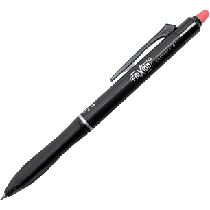 Pilot Frixion Ball Plus Boligrafo Borrable - Punta de 0.7mm y Trazo de 0.35mm - Recargables - 80% de Plastico Reclclado - Color Rojo