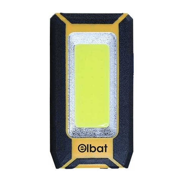 Elbat Linterna LED Recargable - Gancho e Iman - Cob 8W 500LM - Color Negro 1