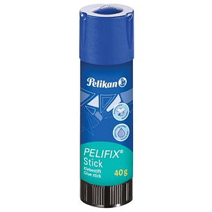 Pelikan Pelifix Pegamento en Barra 40gr - Ideal para Papel, Cartulina, Fotografias etc... - Facil Apertura
