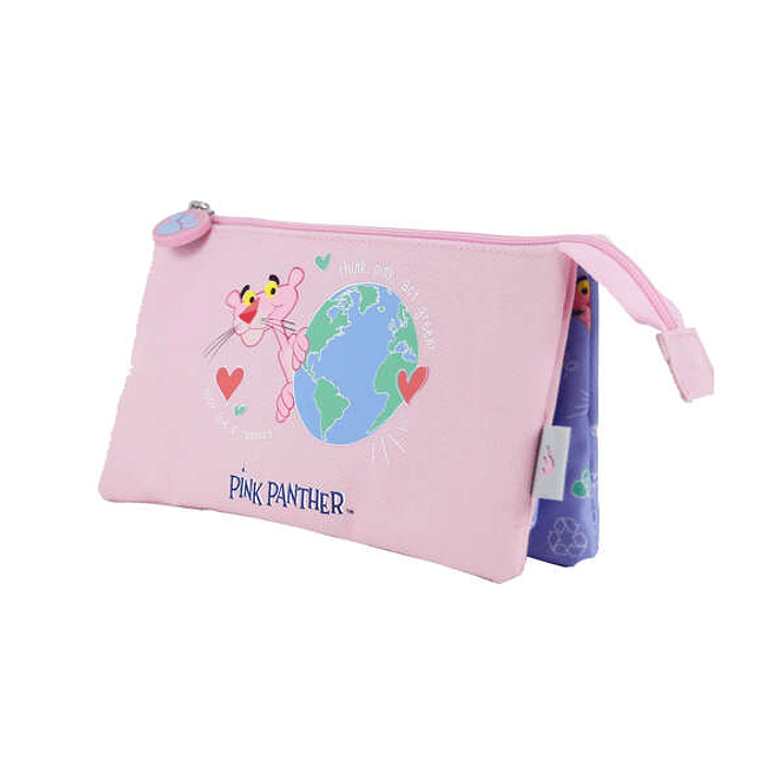 Dohe Portatodo Triple Compartimento - Fabricado en Poliester Flexible y Resistente - Cierre Doble de Cremalleras - Ideal para Guardar Multiples Utensi 1