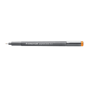 Staedtler Pigment Liner 308 Rotulador Calibrado - Trazo 0.3mm - Secado Rapido - Color Marron Claro